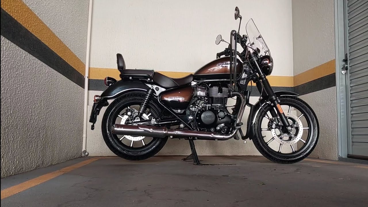 ROYAL ENFIELD meteor 350 achei que o lava jato tinha destruído a pintura da minha motoca 