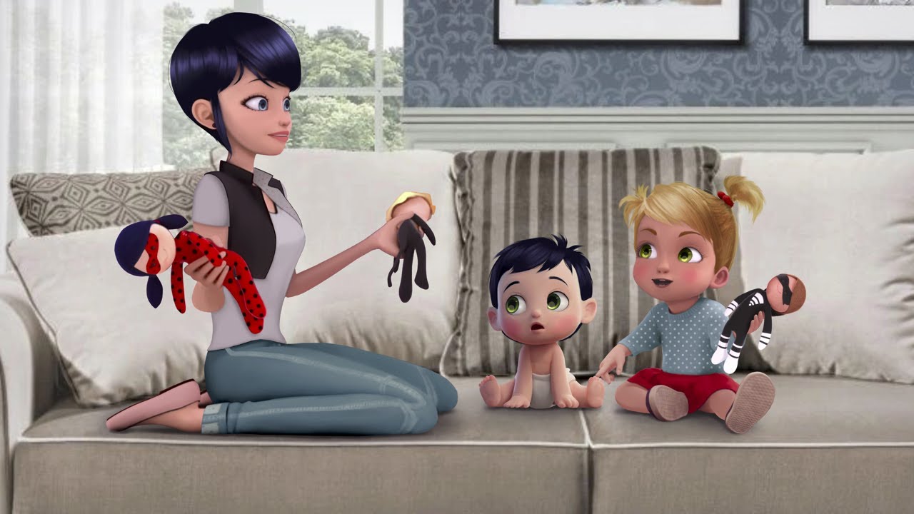 Marinette With Her Children! | The Future | Puppetry reEdit [Miraculous LadyBug Speededit]