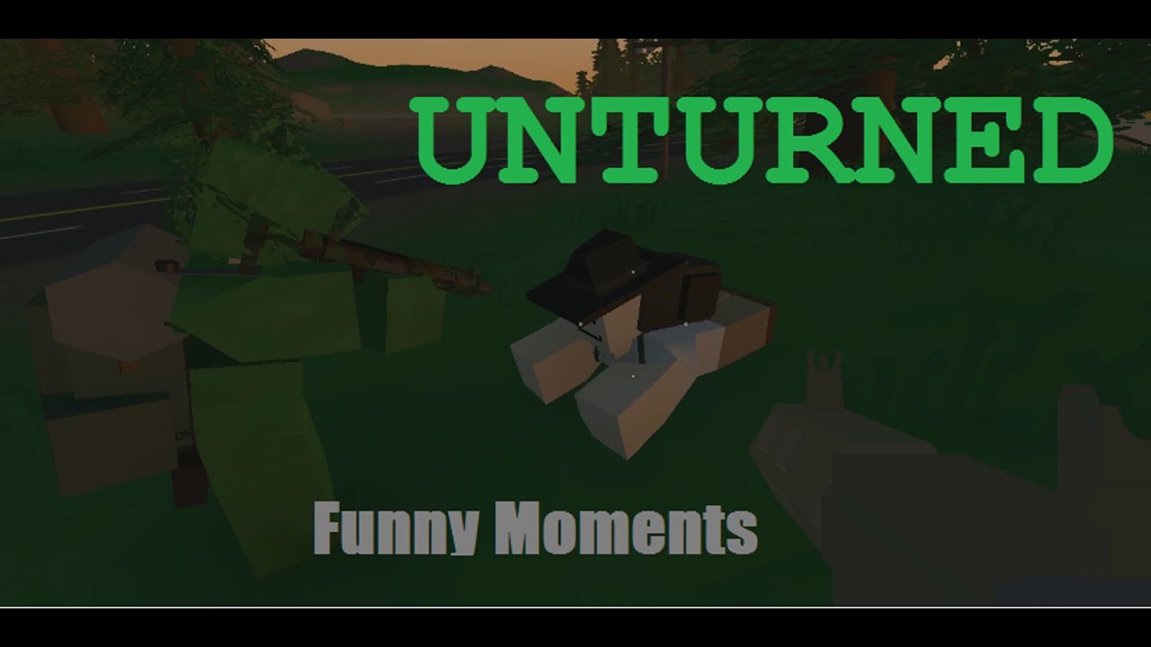 Unturned - Plane Disaster & The Hold Up (Unturned 3.0 funny moments) ep. 1