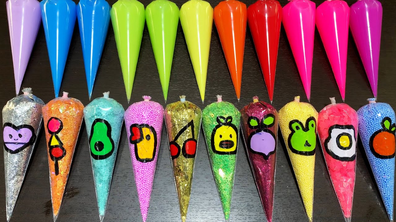 MAKING FOAM SLIME WITH PIPING BAG VS BALLOON ! SATISFYING VIDEOS #6925