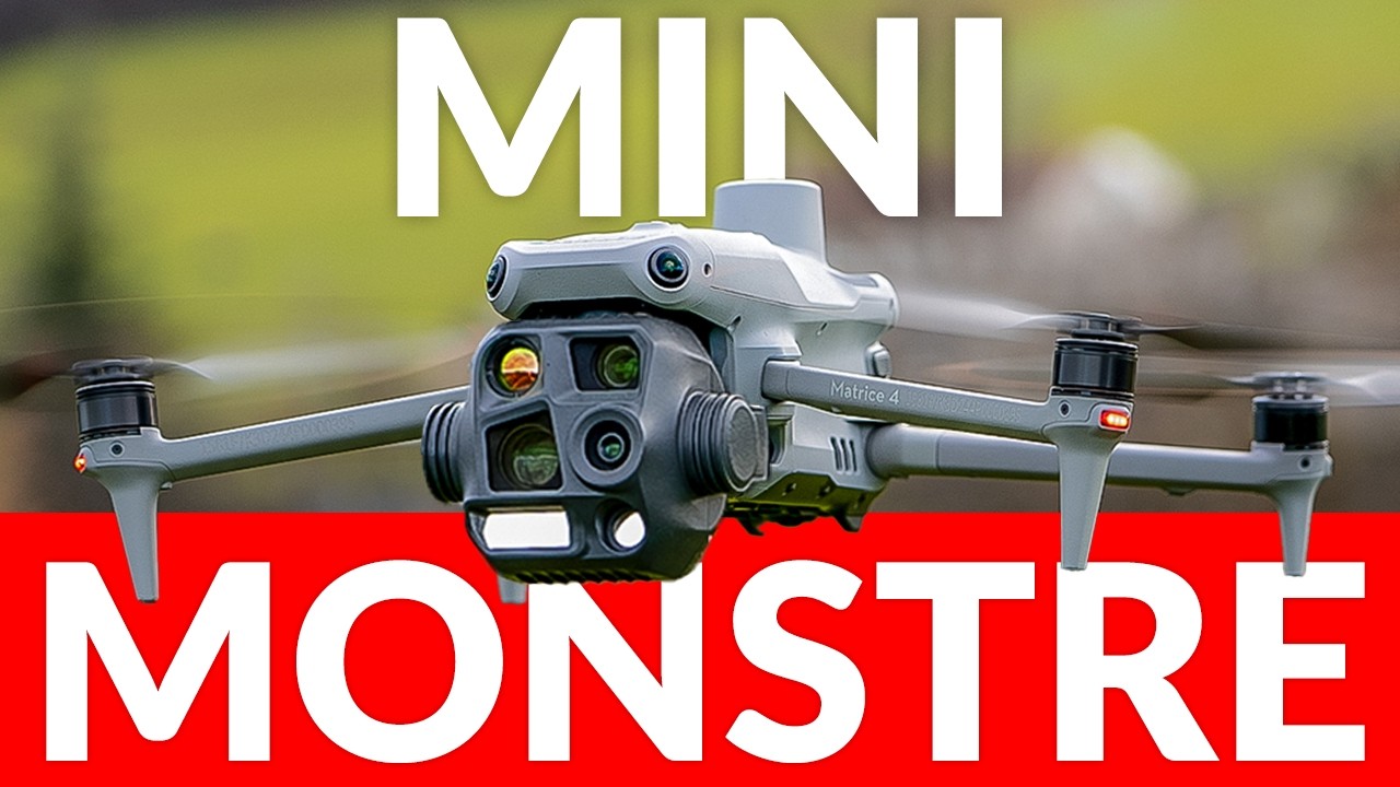 ⛑️ Test du DJI Matrice 4, une prise en main pleine de nouveautés
