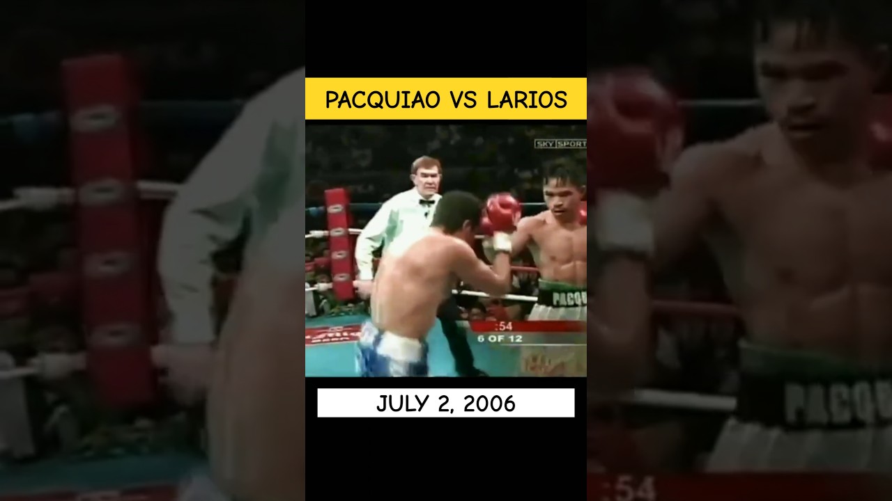 Manny Pacquiao 🇵🇭 VS 🇲🇽 Oscar Larios | July 2, 2006 | SKY Sports | 1080p 60fps