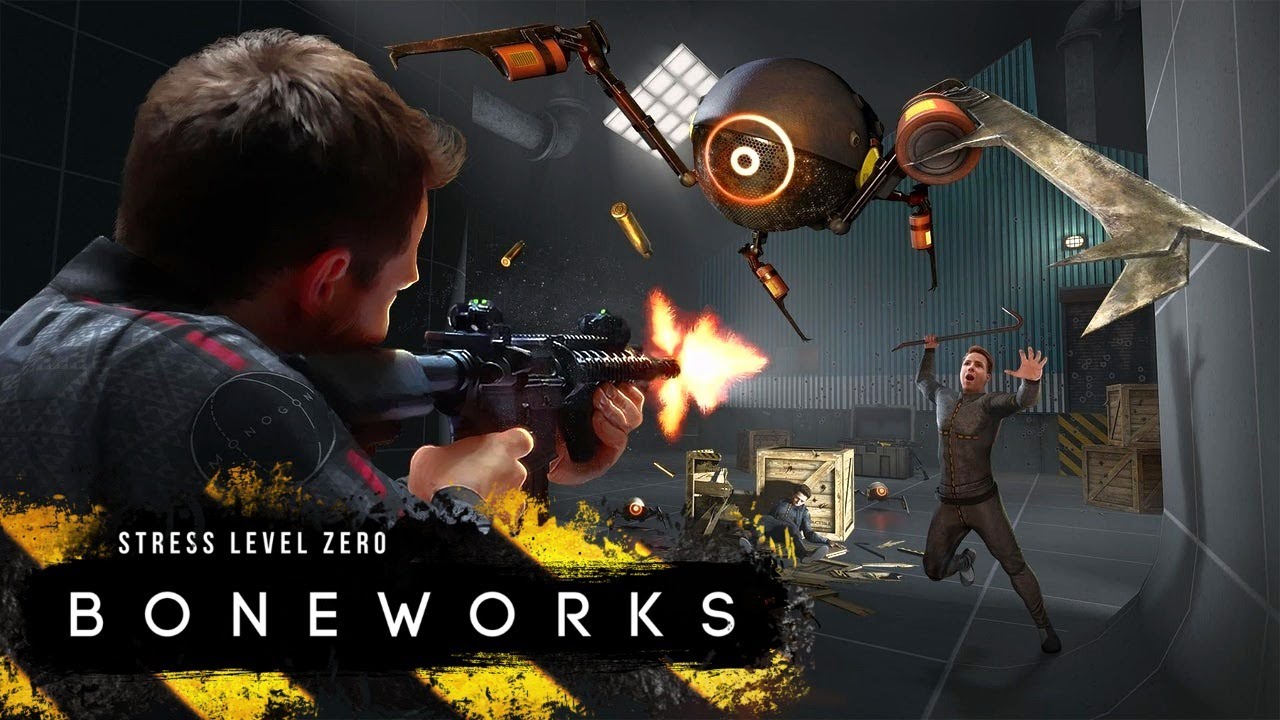 🔴PCVR: BONEWORKS | Experimental Physics VR Adventure Gameplay Part 1