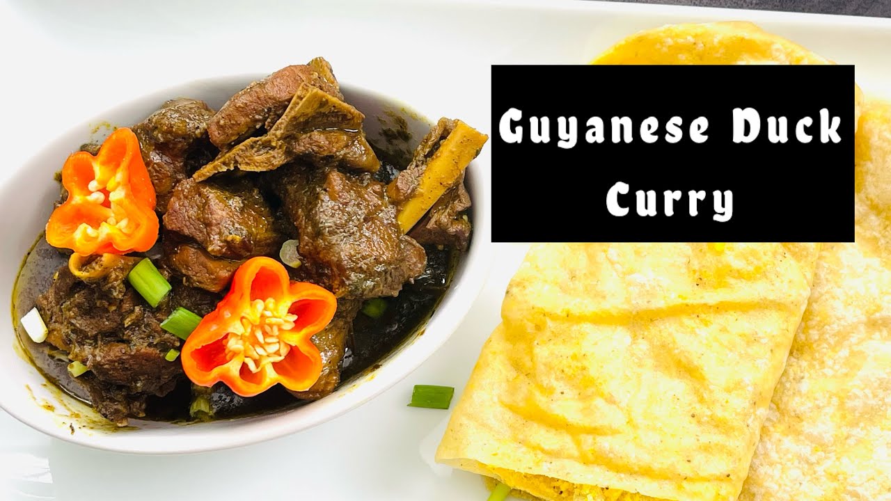 Утка карри по-гайански 🇬🇾🇬🇾 / Утка карри в память о моем отце ❤️#duckcurryrecipe #curryduck