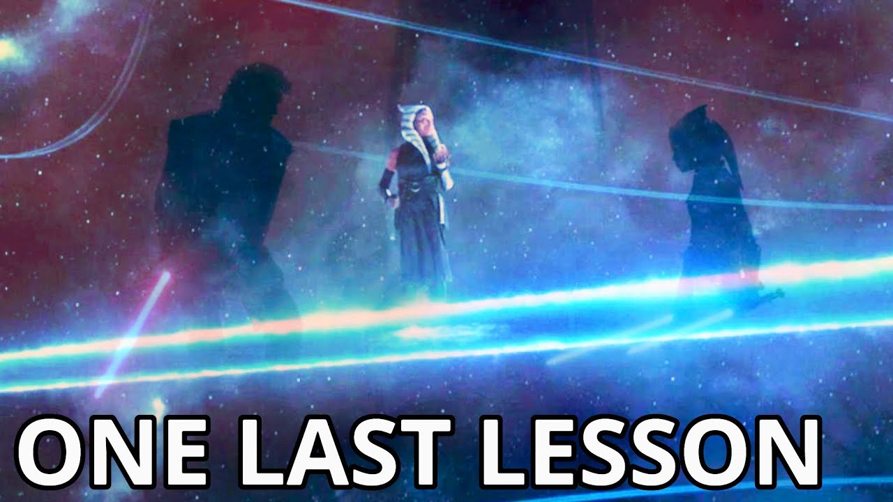 Anakin's Final Lesson to Ahsoka Explained