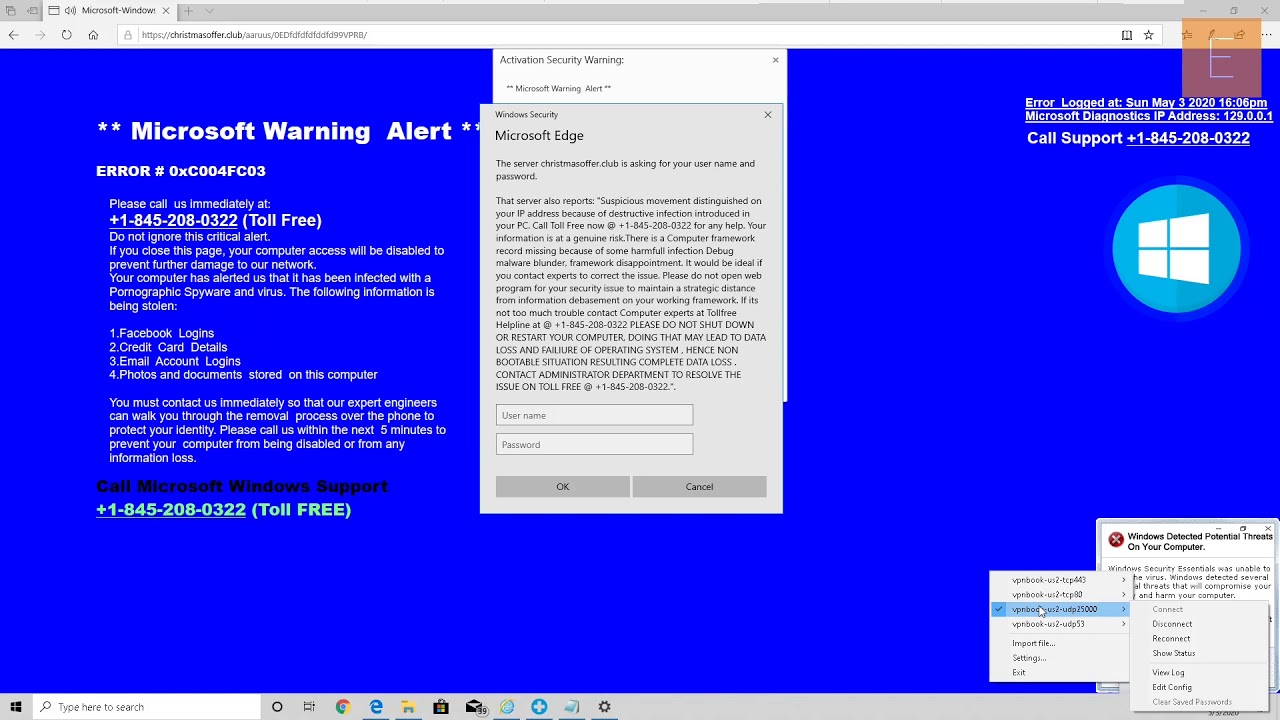 Tech Support Scammer Fixes My Computer!