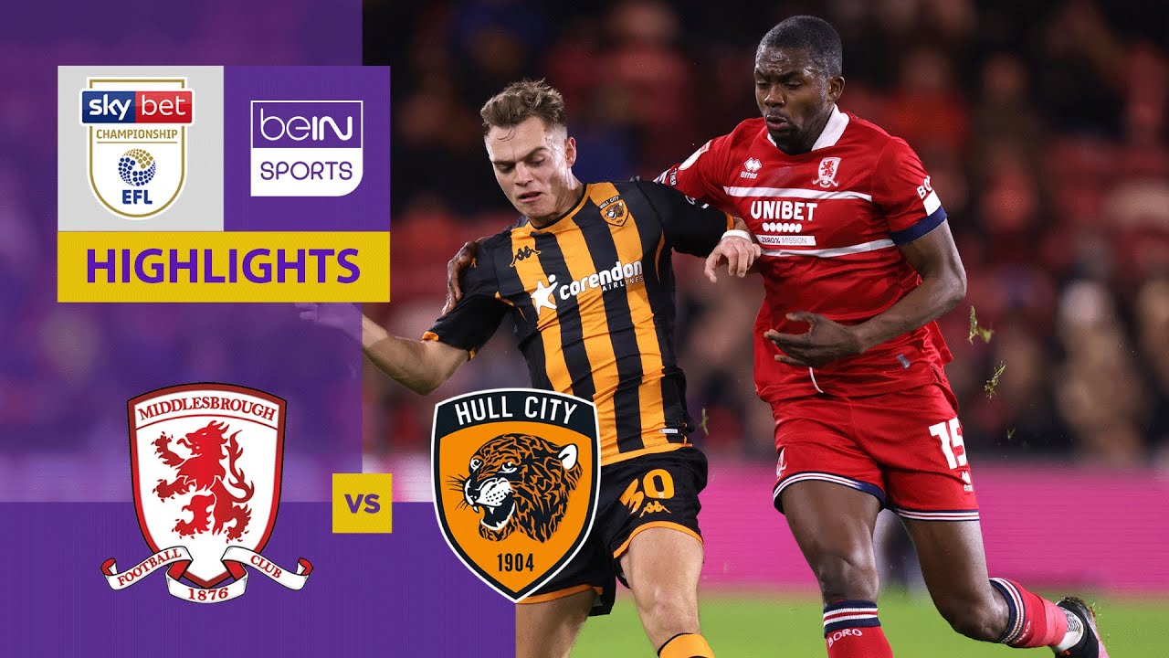 Middlesbrough v Hull | EFL Championship 23/24 | Match Highlights