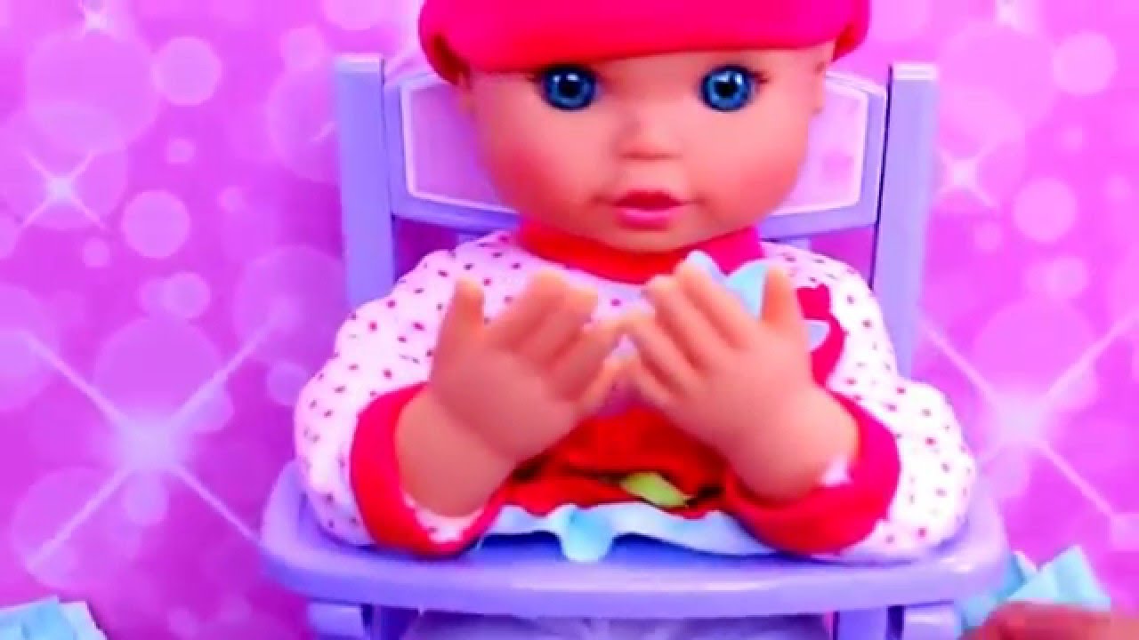 Baby Alive NEW 2016 Snackin' Lily Eats Play Doh & Gross Poop Diaper Change DisneyCarsToys