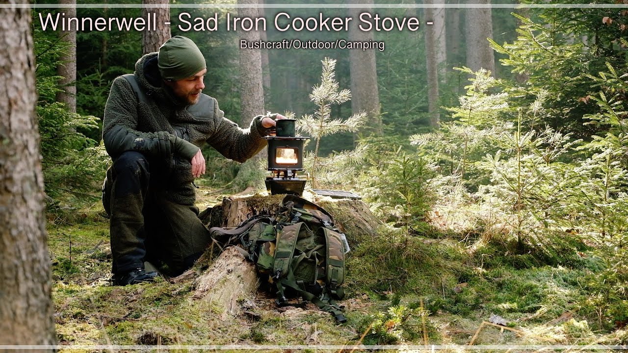 WINNERWELL  CLASSIC EDITION - Sad Iron Stove -  Bushcraft / Camping / Outdoor