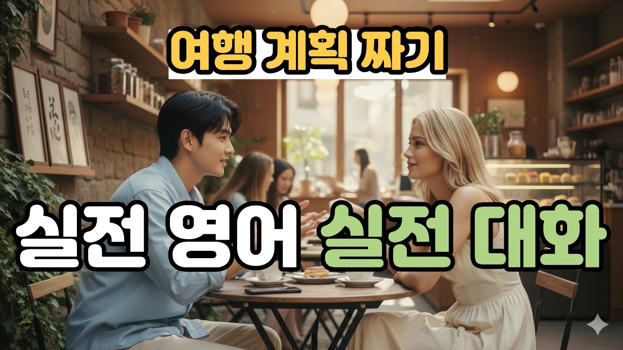여행 계획 짜기(실전 영어 실전 대화)SmallTalk #EnglishSpeaking #DailyEnglish#English Listening