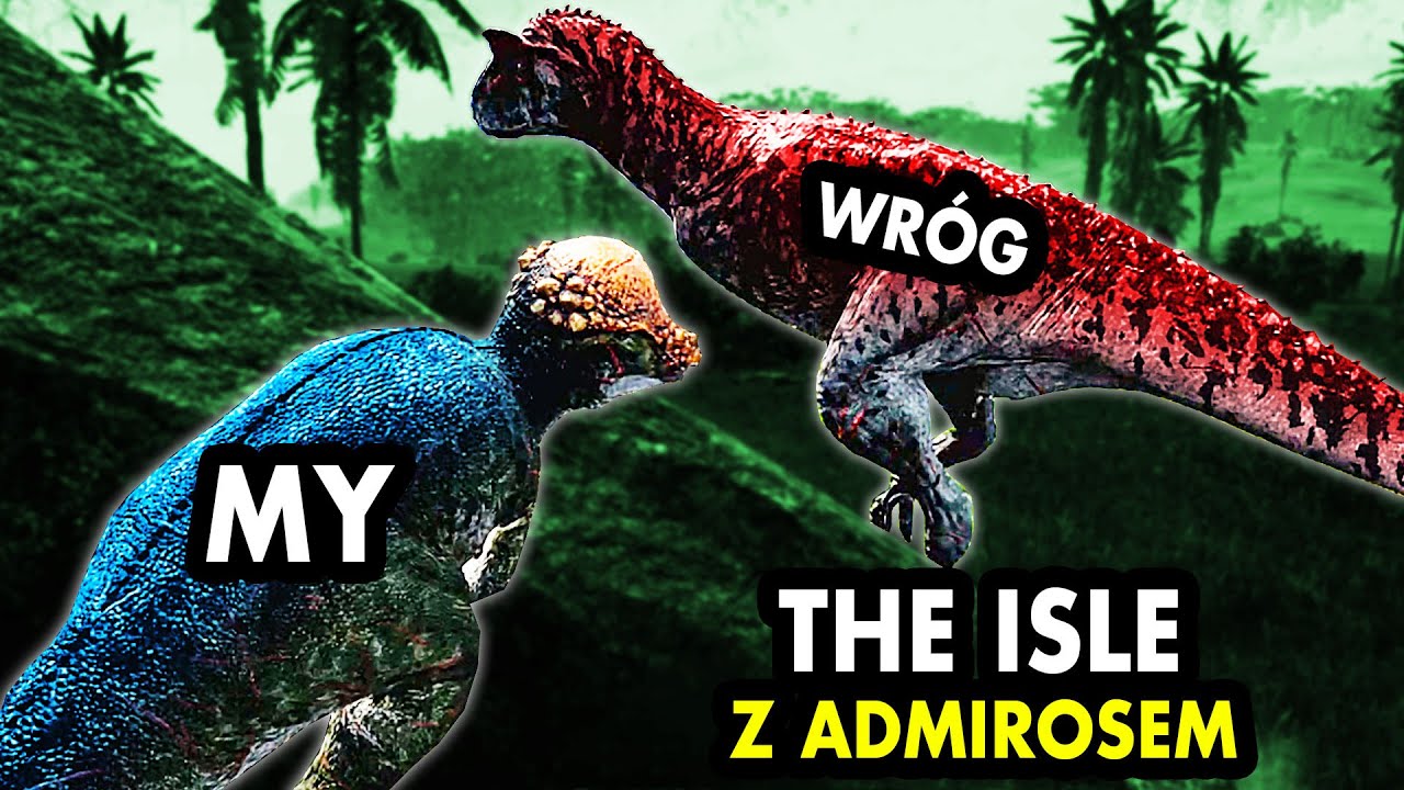 ZAATAKOWALIŚMY STADO CARNOTAURÓW, ALE TEGO SIĘ NIE SPODZIEWAŁEM... - The Isle Evrima z Admiros