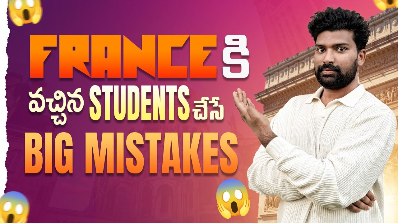 STUDENTS Coming to France Make These BIG MISTAKES!
