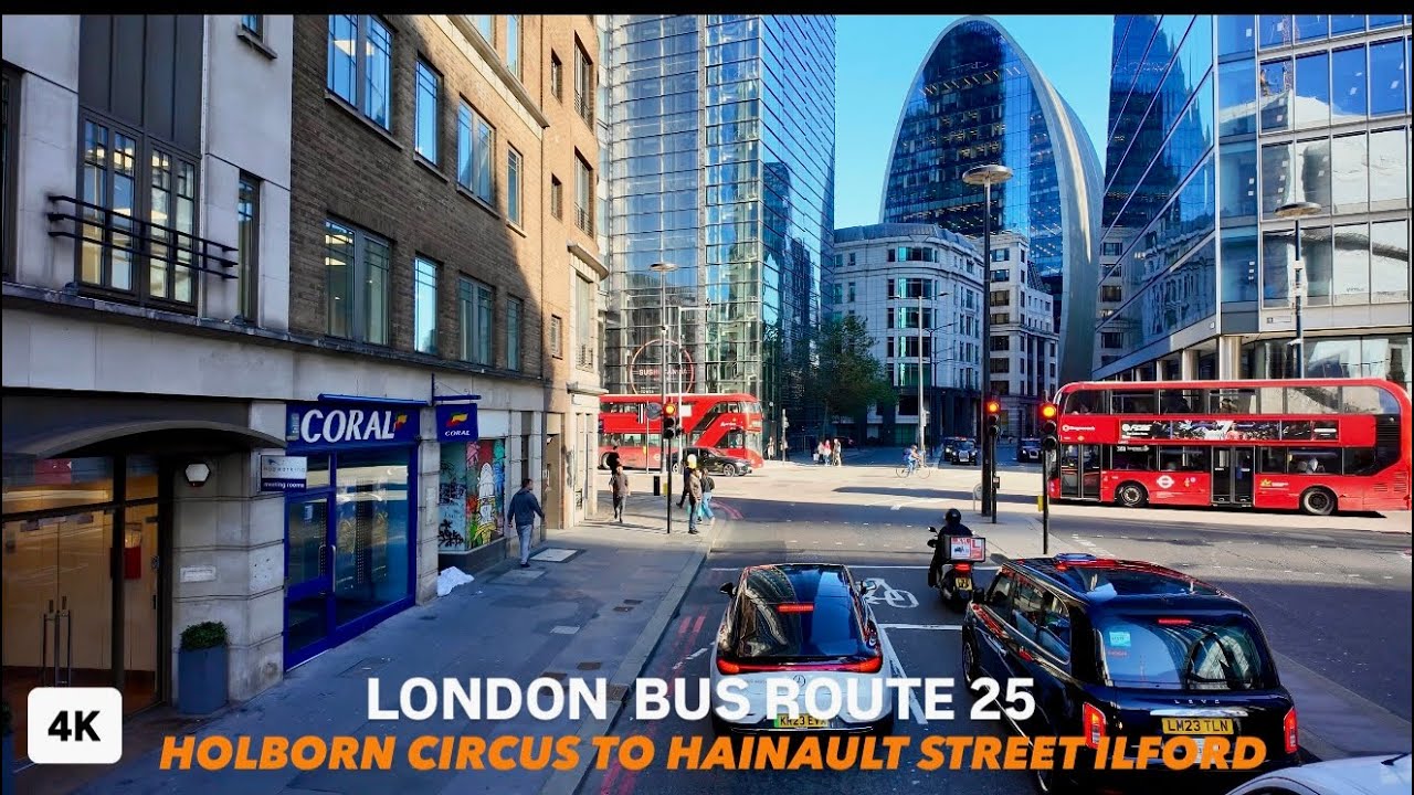 London Bus Route 25 - One of the capital&rsquo;s  most significant & heavily used bus routes 