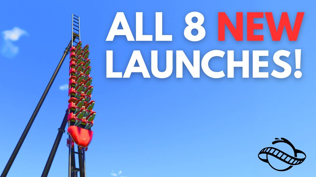 Every NEW Intamin Blitz (LSM Raid) Launch Type | Planet Coaster 2
