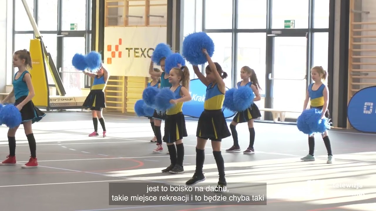 Czas na WF w nowej hali sportowej
