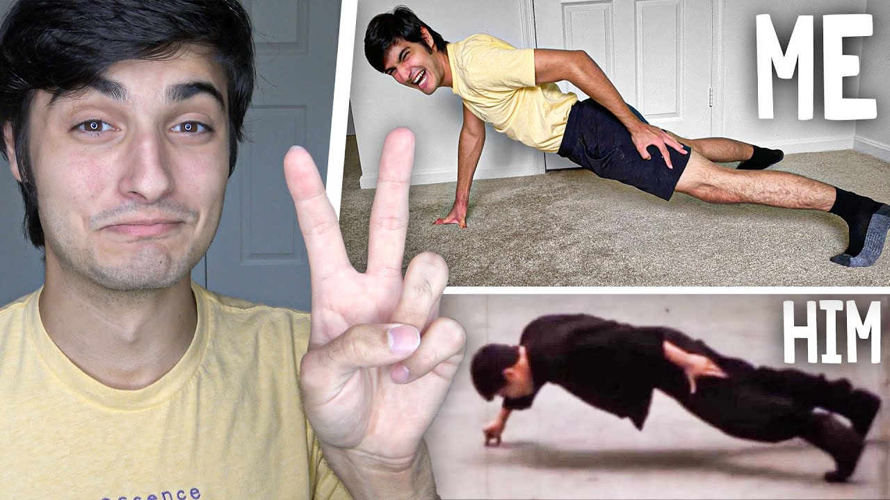I Tried Bruce Lee's Two Finger Push Up