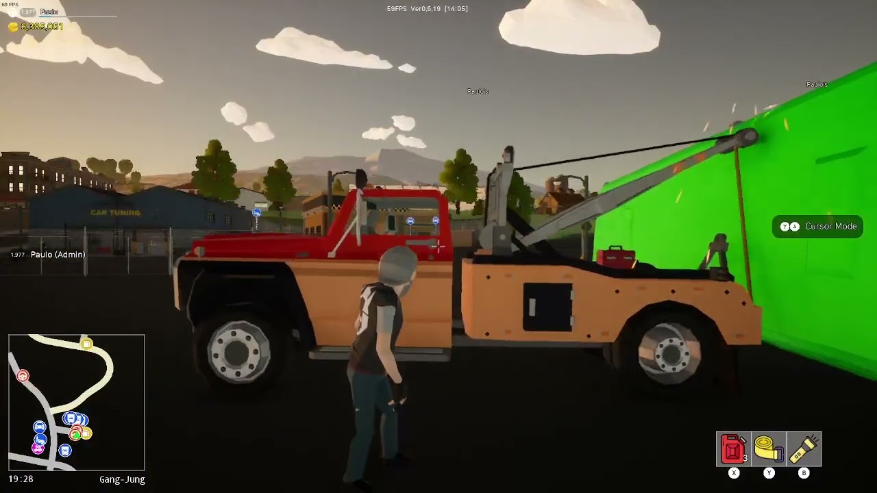 MotorTown: Behind the wheel - How to unflip heavy vehicles using the tow truck