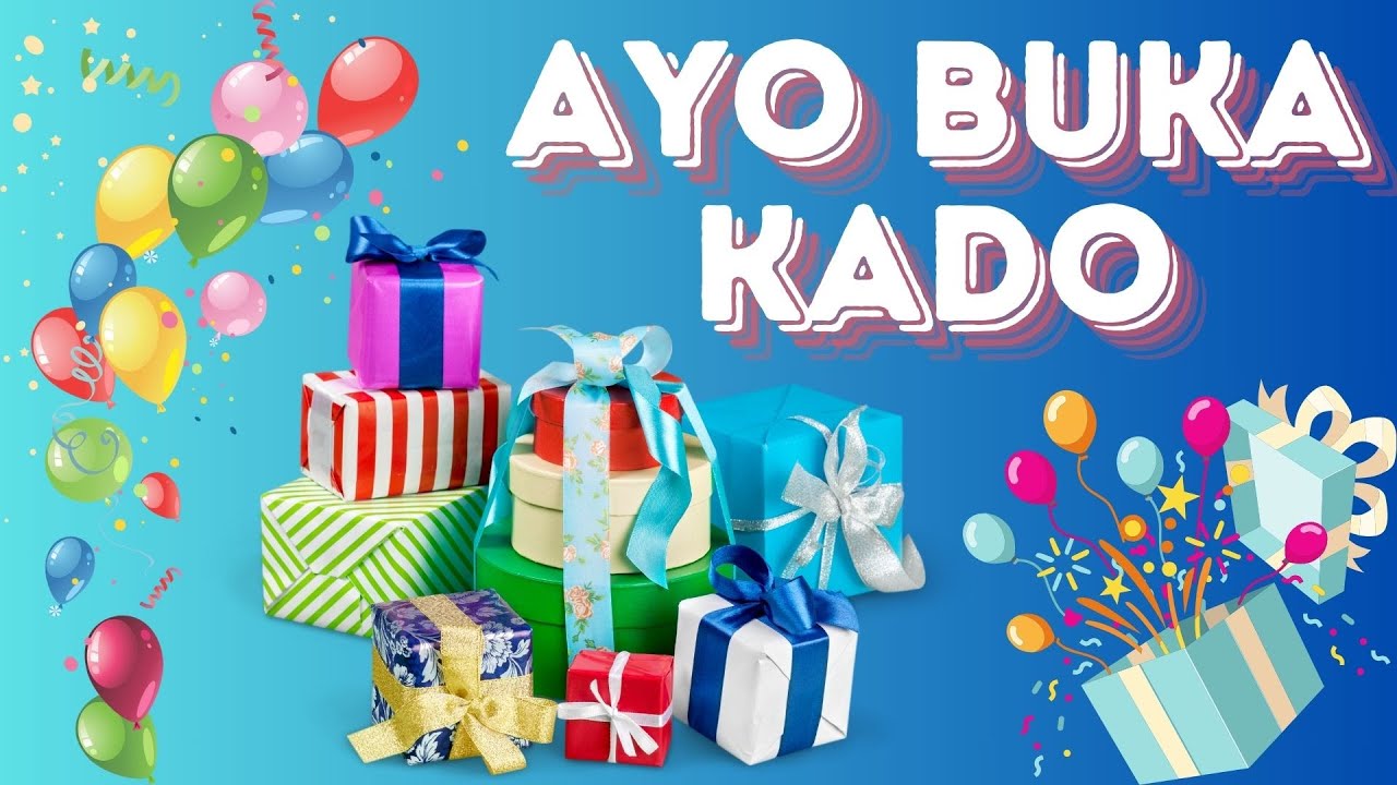Lagu Buka Kado Ceria | Animasi Edukasi untuk Balita & PAUD