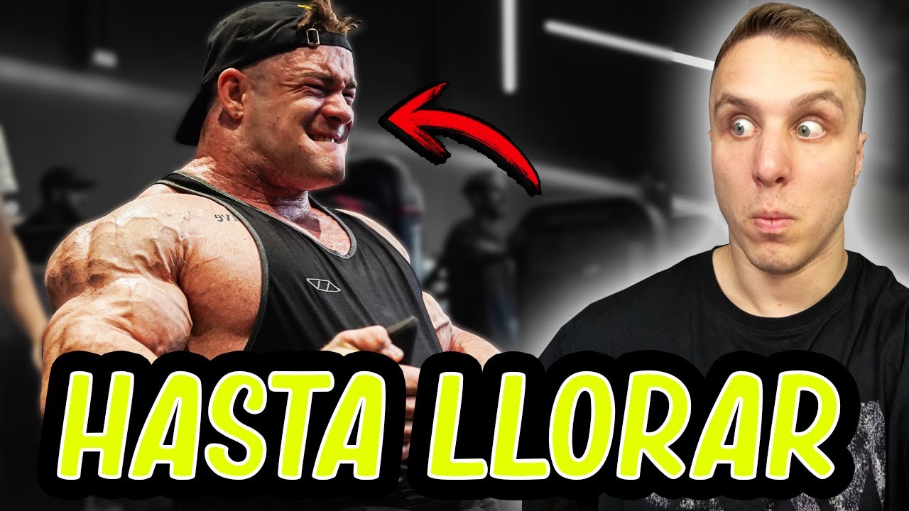 El insano culturista que entrena hasta llorar *Joan Pradells*