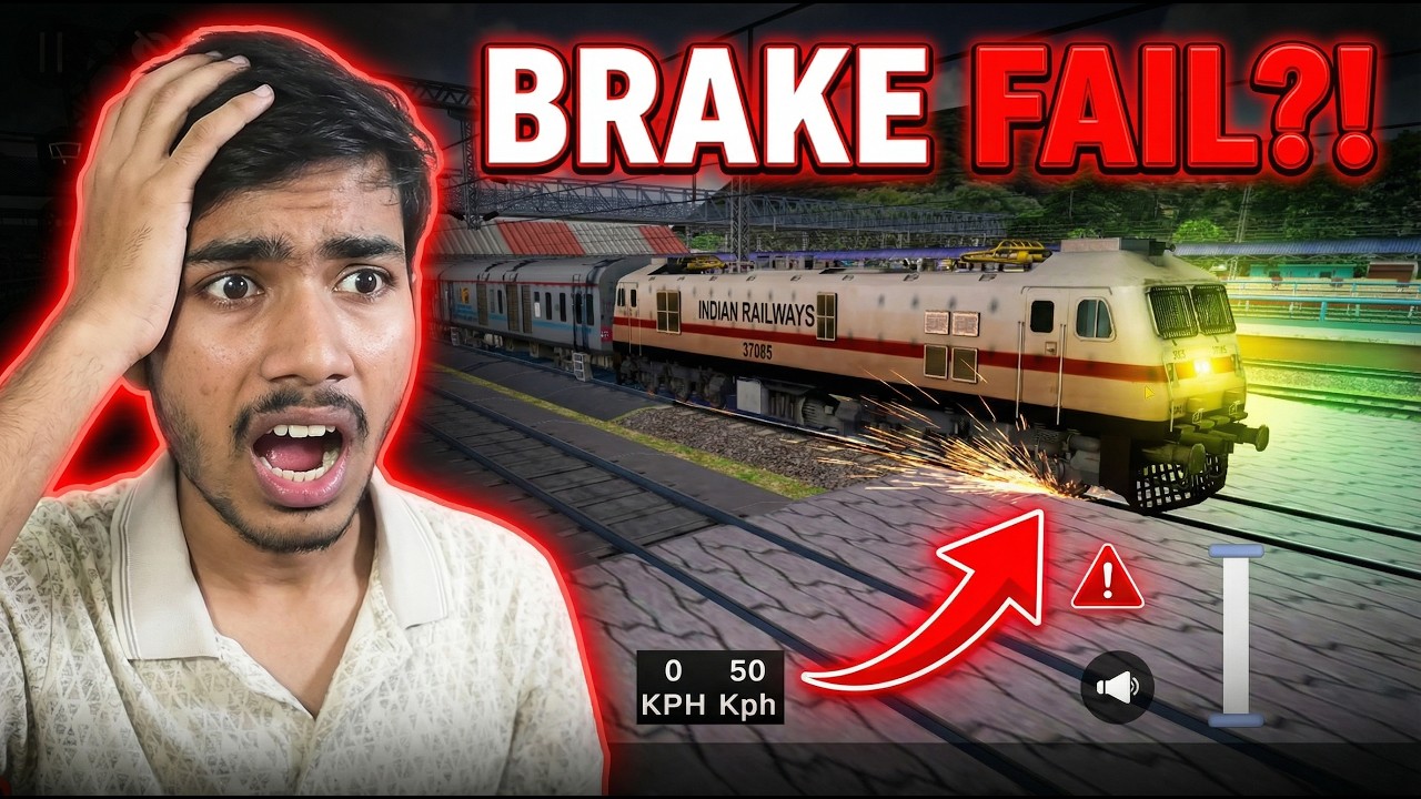 Indian Train Driving 3D 😳 Realistic ya Fake? FULL Gameplay Review | Anand Plays