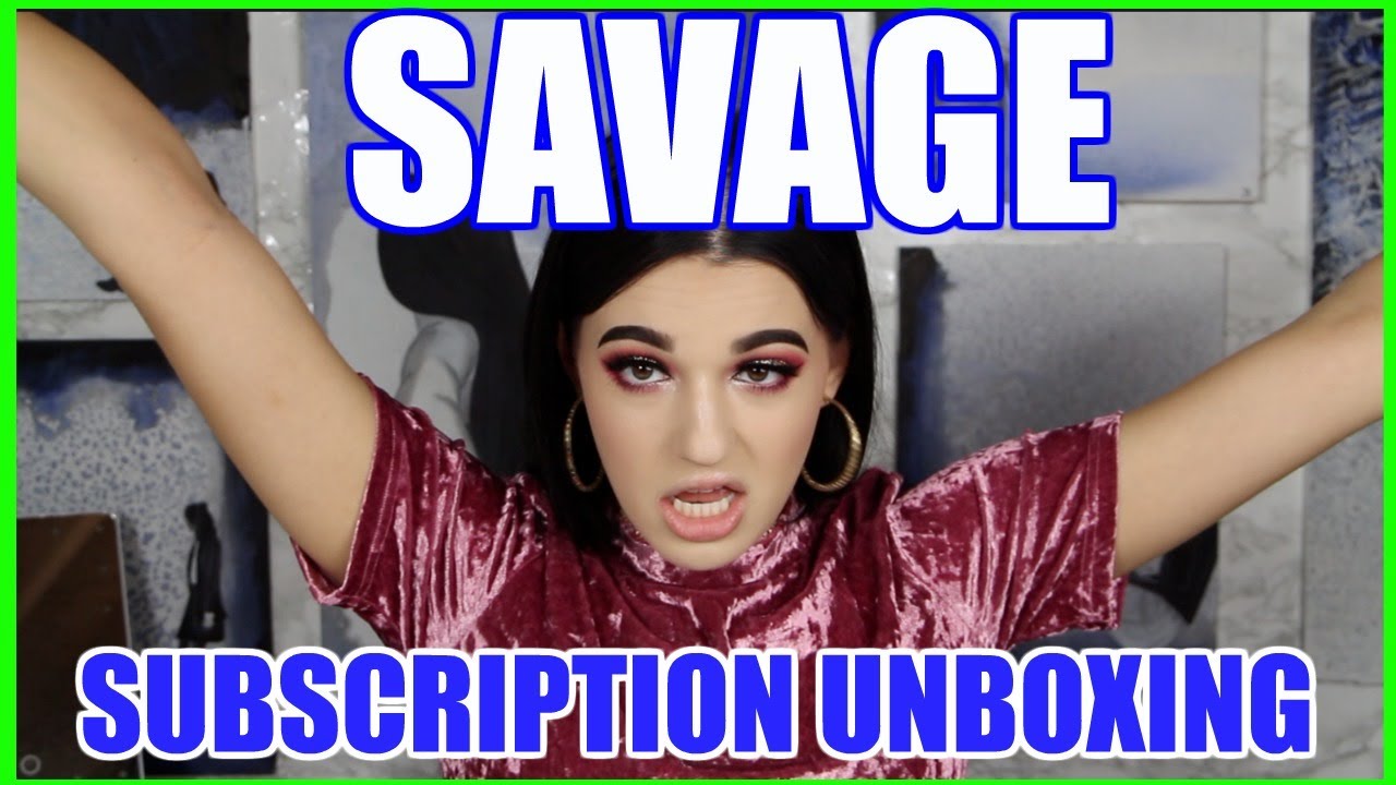 SAVAGE JUNE UNBOXING 2017 | Jordan Byers