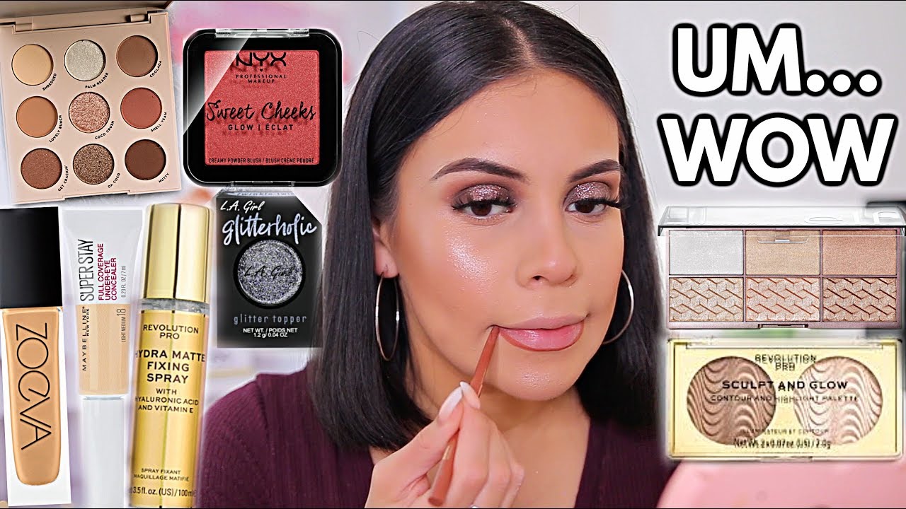 TESTING HOT NEW MAKEUP: FULL FACE OF FIRST IMPRESSIONS / Drugstore + High End