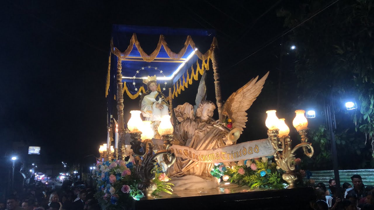 Recorrido Procesional de la Inmaculada Virgen de Concepción de San Antonio Suchitepéquez
