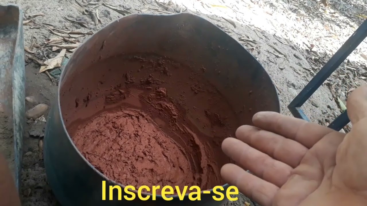 MASSA REFRATÁRIA FACIL DE FABRICAR 100%CASEIRO,  A MASSA REFRATÁRIA MELHOR E MAIS BARATA DO YOUTUBE