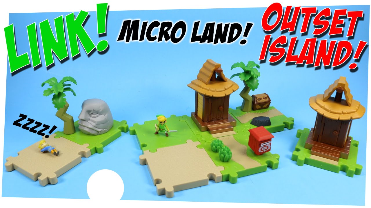 World of Nintendo Link + Outset Island Micro Land Series 1-3 The Wind Waker