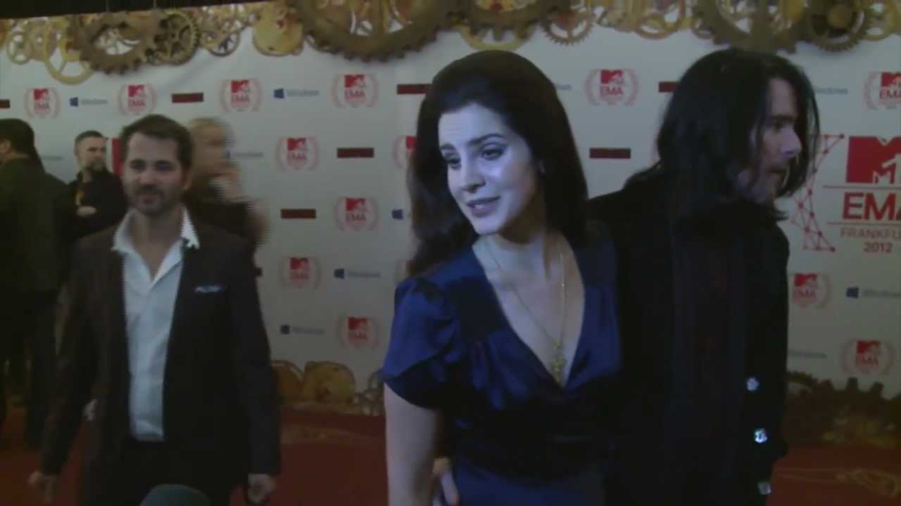 Lana Del Rey Interview- 2012 MTV EMA