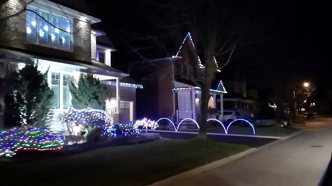 New Addition to Christmas 2022 Lights - DIY Chasing Arch Driveway Lights