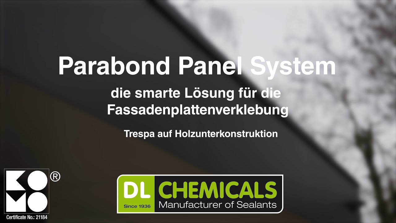 Parabond Panel System - die smarte Lösung für die Fassadenplattenverklebung