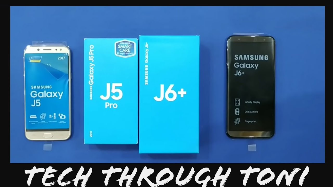 Samsung J6+ 2018 vs Samsung J5 2017/ J5 Pro
