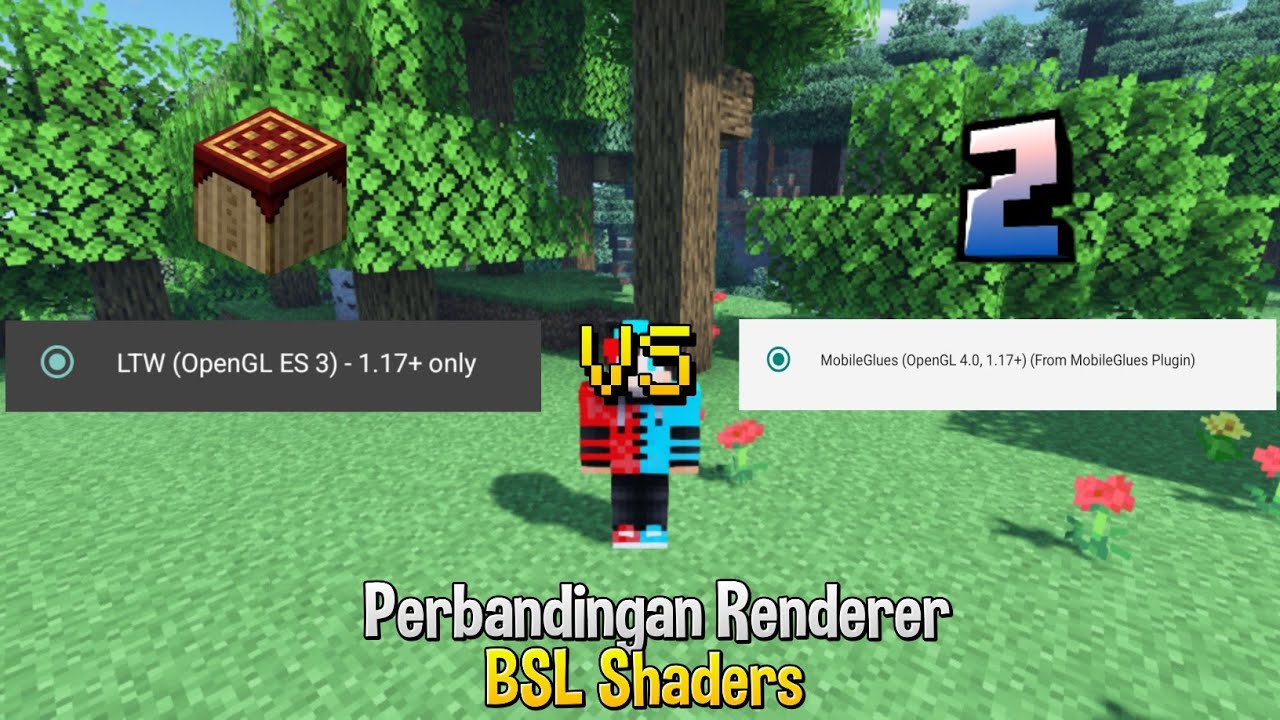 LTW vs Mobile Glues Renderer | Bsl Shaders