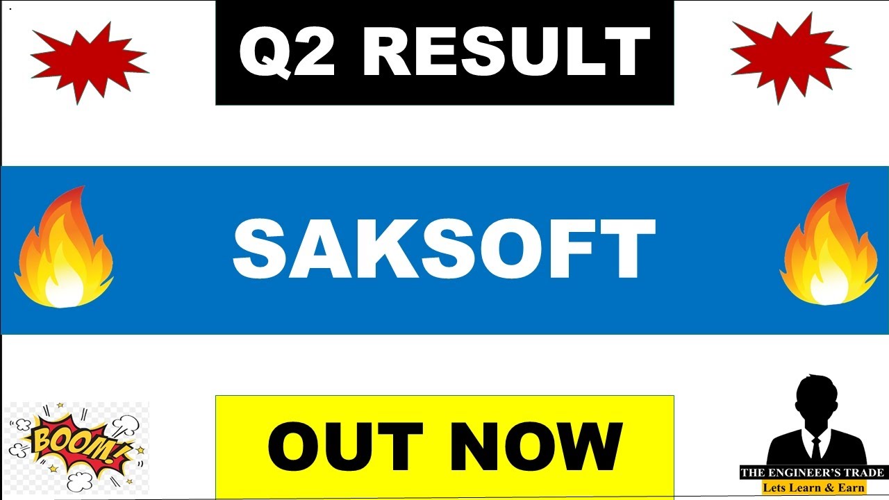 Saksoft Q2 Results 2026 | Saksoft Results Today | Saksoft Share Latest News 