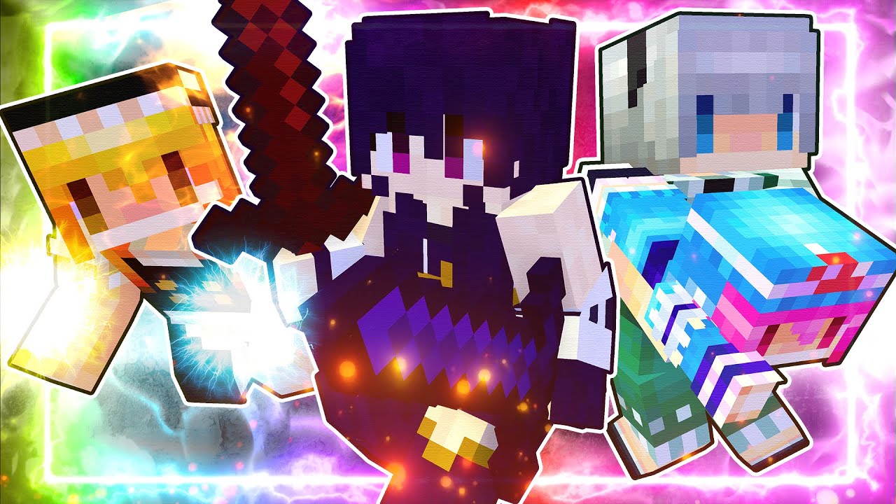 🍁【総集編】7色の色が最強の世界！【#ゆっくり実況 / #マイクラ / #minecraft / #まいくら】