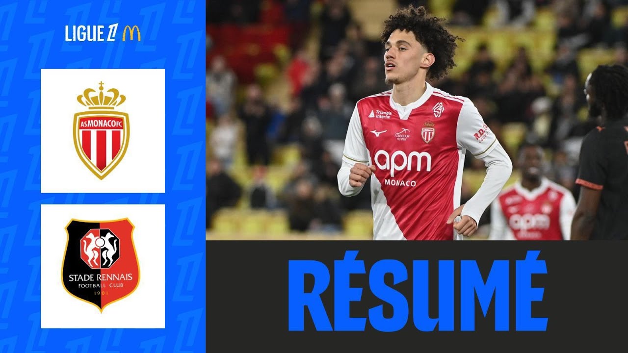 Le CARTON de Monaco face à Rennes | 20ème journée - Ligue 1 McDonald's 25/26