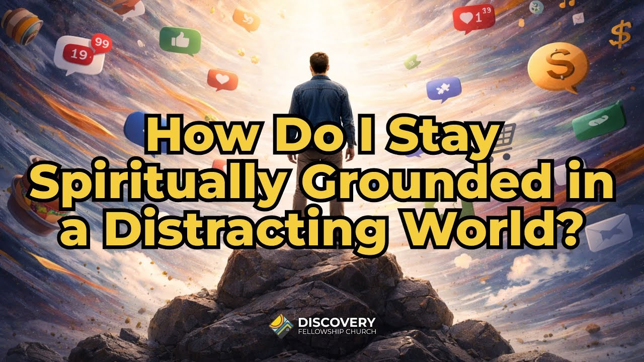 How Do I Stay Spiritually Grounded in a Distracting World? (Sermon)