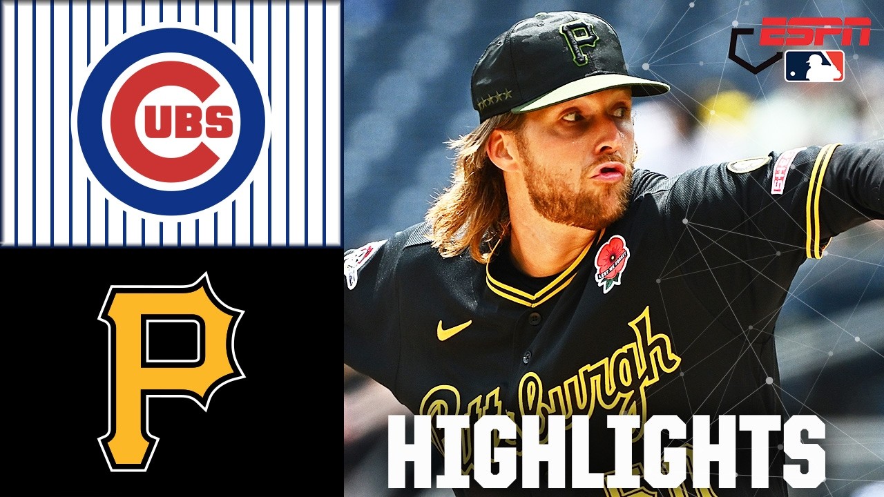 Chicago Cubs против Pittsburgh Pirates | Лучшие моменты матча | ESPN MLB