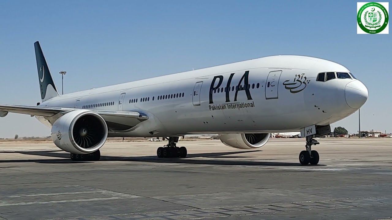 First Pakistani PIA flight arrives in Damascus