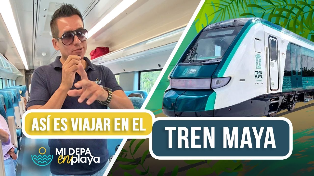 ¡Descubre el Tren Maya! 🚆 Todo lo que Necesitas Saber para Abordarlo 🌴 #cancun #playadelcarmen