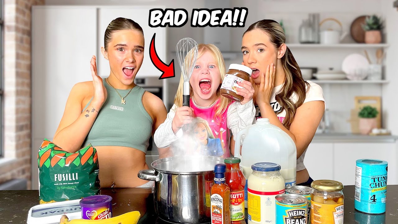 We let our 5 year old COOK EVERYTHING for 24 HOURS! *BAD IDEA*
