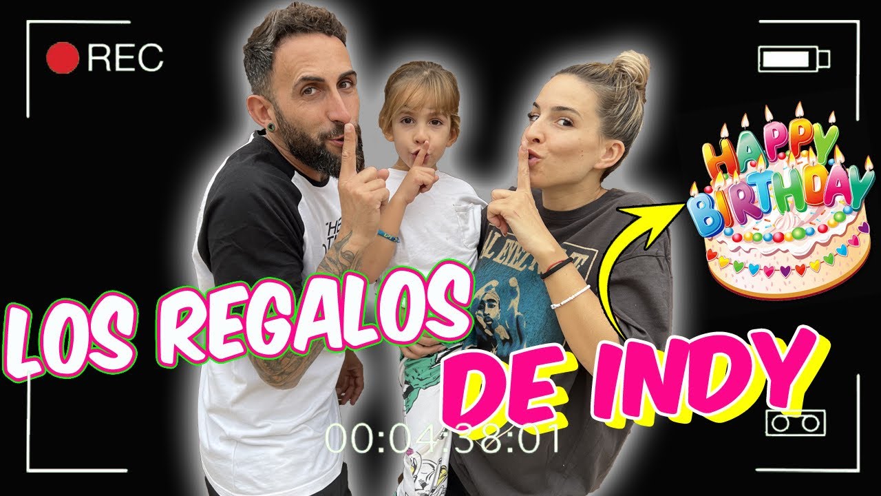 PREPARAMOS LOS REGALOS DEL CUMPLEAÑOS DE INDY A ESCONDIDAS Y CASI NOS PILLA | Familia Amiguindy