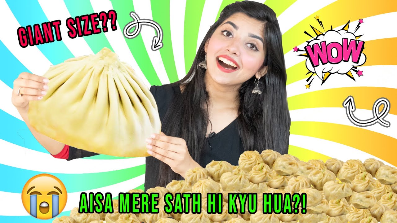 Making GIANT MOMO at Home!! | *went terribly wrong*| Ramya Vasudev