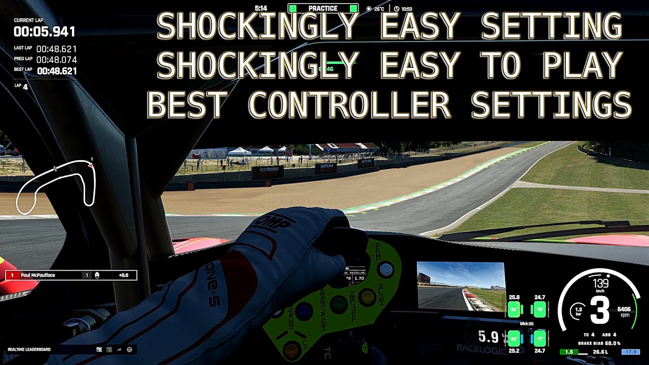 How To Play Assetto Corsa Evo With A Controller - And Actually Enjoy It!!
