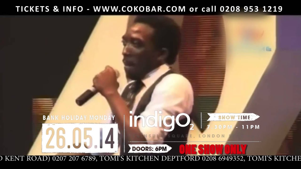 BASKETMOUTH GET DEMON - BOVI MAN ON FIRE LONDON INDIGO2 MAY 26TH MAY - COKOBAR.COM