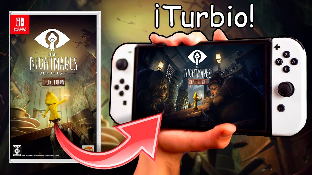 Asi es JUGAR Liitle Nightmares en Nintendo Switch!! (Modo Portatil) | Análisis Técnico en Español