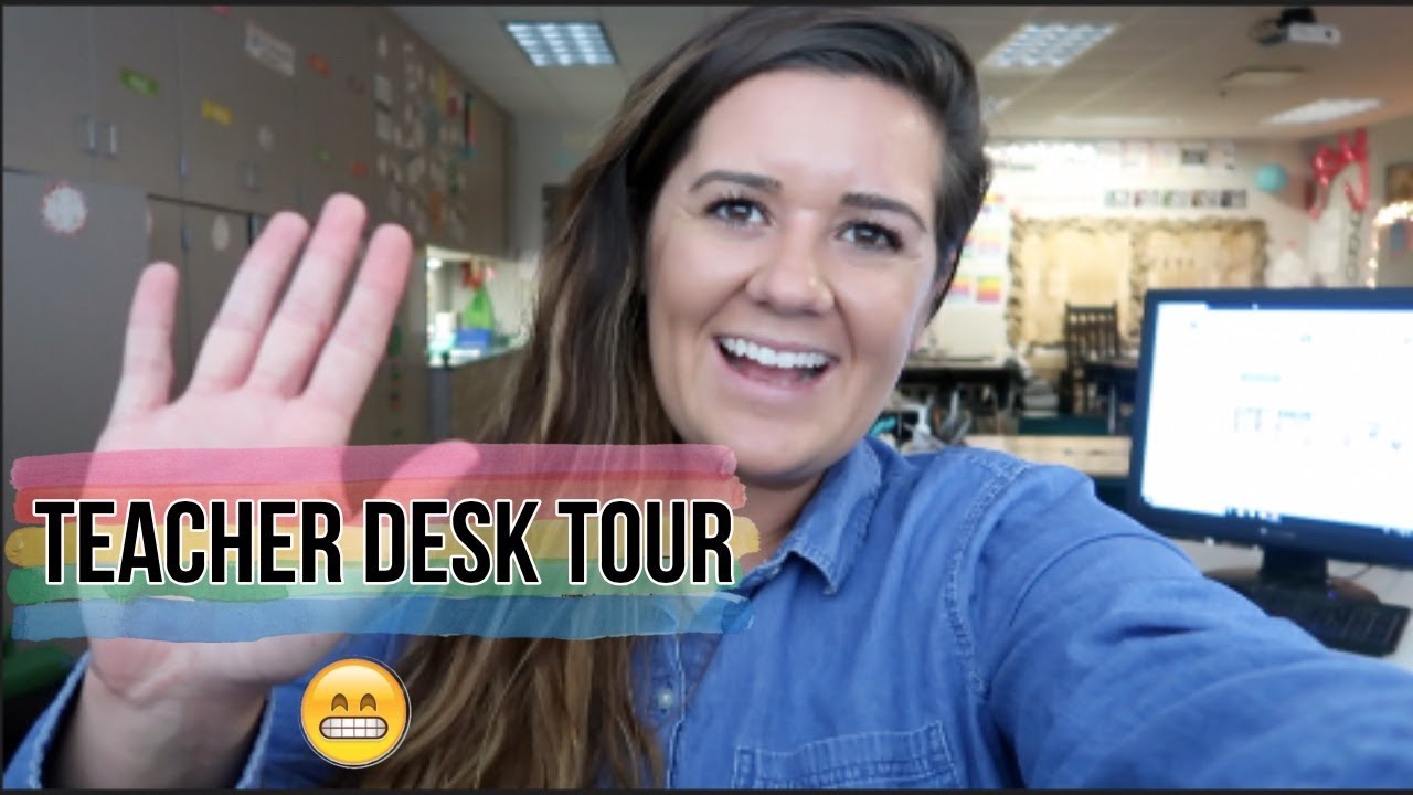 DESK TOUR | Teacher Edition | Teacher Vlogmas Day 5