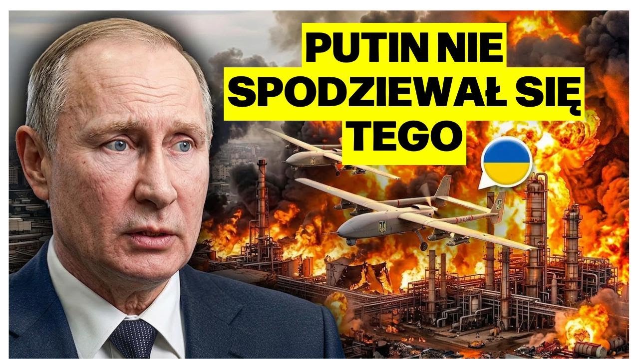 Ogromna kula ognia pochłania rosyjski port w Noworosyjsku &ndash; wszystko zniszczone