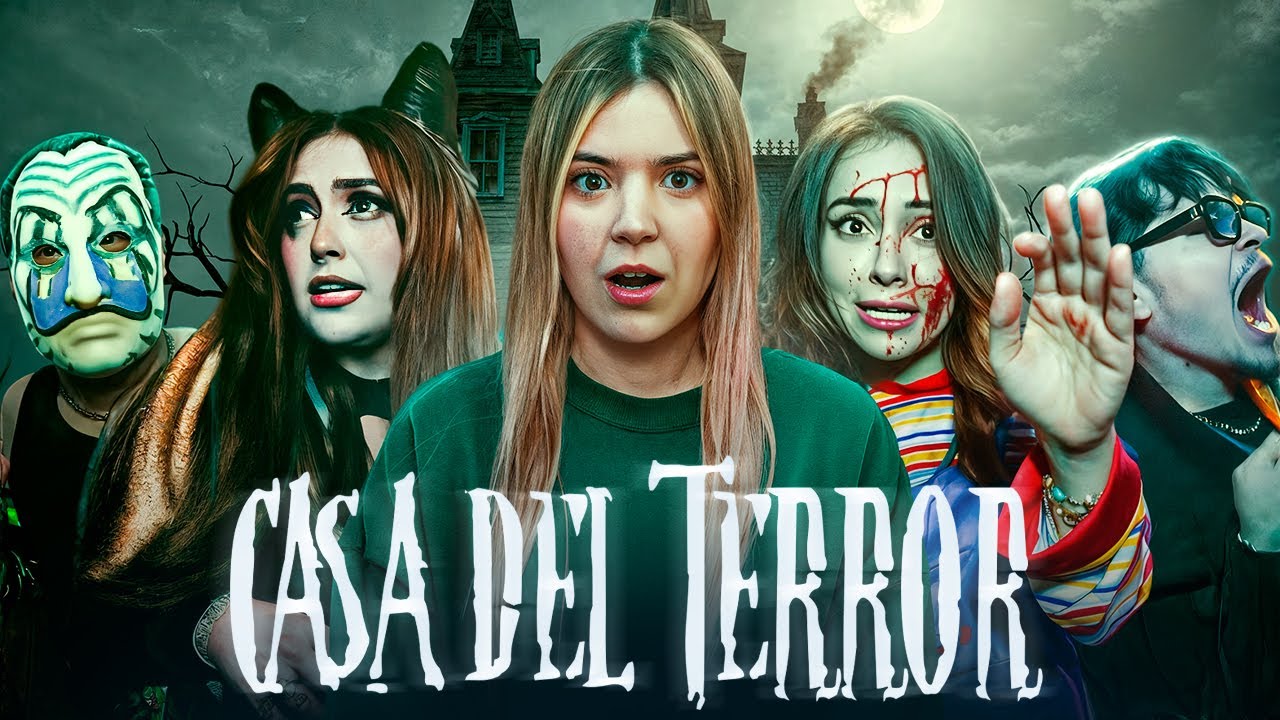 ENCERRÉ 7 STREAMERS EN UNA CASA DEL TERROR 😱👻